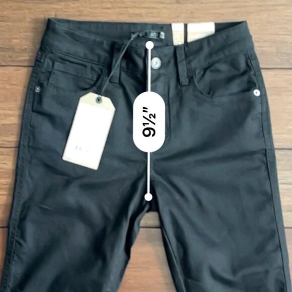 Prana Oday Jean Regular Inseam Black Out Size 0/25 - Picture 10 of 15